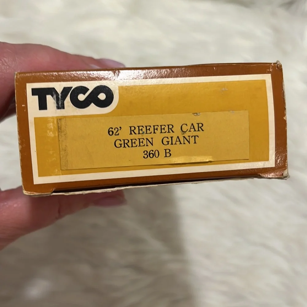 Rare Vintage TYCO Original Box Bundle 4 Scale Train Advertisement Company
